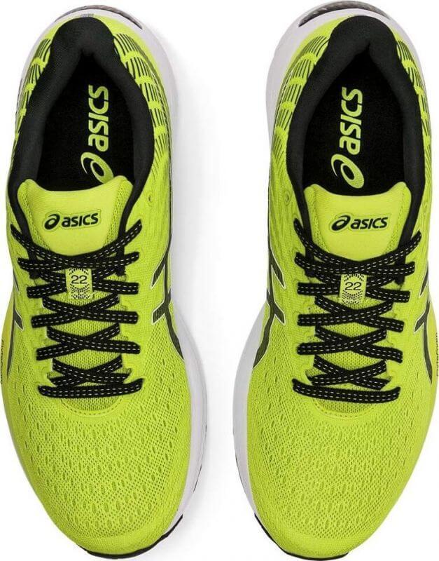 Asics Gel Cumulus 22 беговые кроссовки мужские лайм - 4