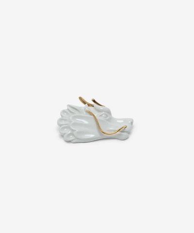 Брошь DRAGON WHITE