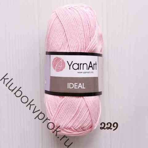 YARNART IDEAL 229, Светлый розовый