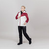 Зимний лыжный костюм женский Nordski Premium Sport cream-wine - 3