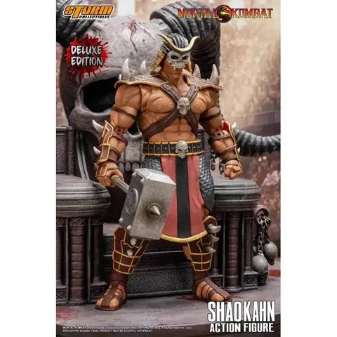 Фигурка Шао Кан Делюкс масштаб 1/12 Мортал Комбат Storm Collectibles