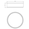 Gessi Rilievo 59525#031 Мыльница настольная, цвет: хром