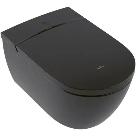 Villeroy&Boch ViClean V0E100S0 Унитаз подвесной безободковый, сиденье с функцией биде в комплекте