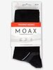 Спортивные носки Moax Training черно-угольные - 8