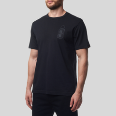 Футболка Alpha Industries Alpha Dog Tag Tee Black (Черный)