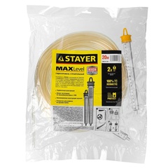 STAYER 20 м, d 6 мм, гидроуровень (3486-06-20)