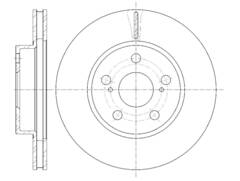Диск тормозной вентилируемый G-brake  GR-20413