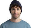 Картинка шапка вязаная Buff Knitted Norval Night Blue - 3