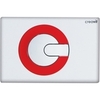 Creavit Power GP5001.01 Кнопка для инсталляции, цвет: белый,красный