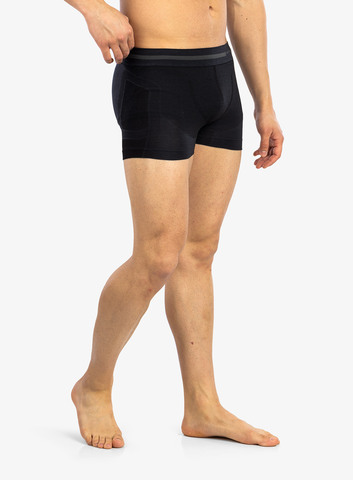 Термобелье мужское Brubeck Comfort Wool трусы черный