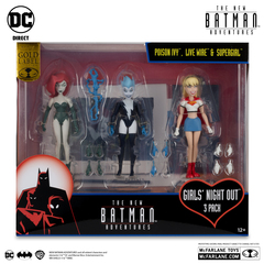 Коллекционная фигурка McFarlane Toys DC: Poison Ivy, Live Wire & Supergirl (The New Batman Adventures) (БАМП!)