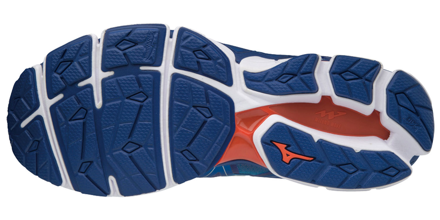 Mizuno Wave Sky 2 мужские кроссовки для бега синие - 2