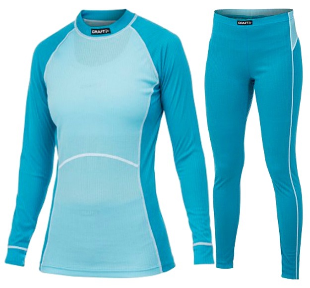 Комплект термобелья Craft Active Multi Color женский blue - 3