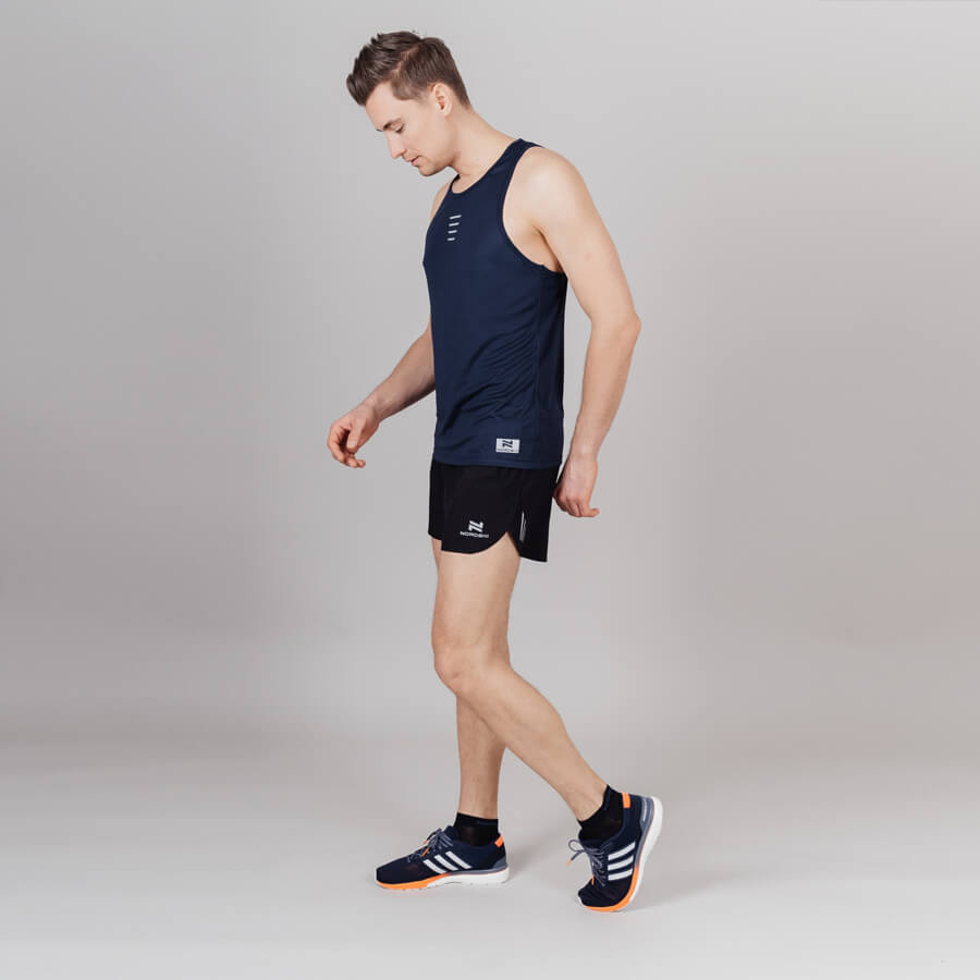 Nordski Run комплект для бега мужской dress blue
