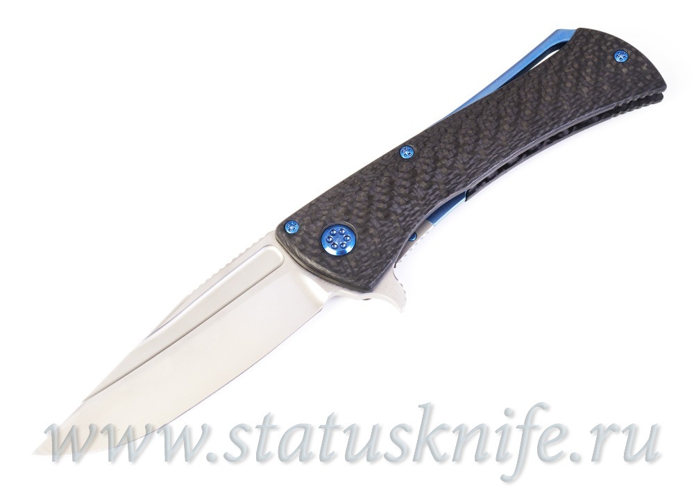 Нож Marfione Custom Closer Carbon Blue Limited