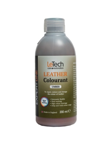 LeTech Expert Line Краска для кожи (Leather Colourant) Umber, 200мл