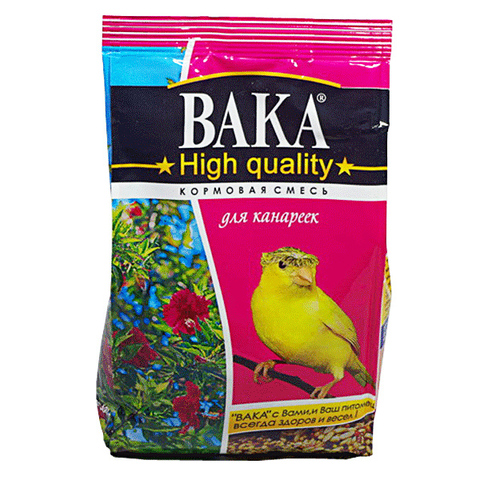 Вака Hight Quality корм для канареек 500г