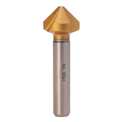 Зенковка ц/х 90° 10,4мм HSSE-Co5 TiN 3z L54мм d6мм M5(BF) H-Tools 795104EHT