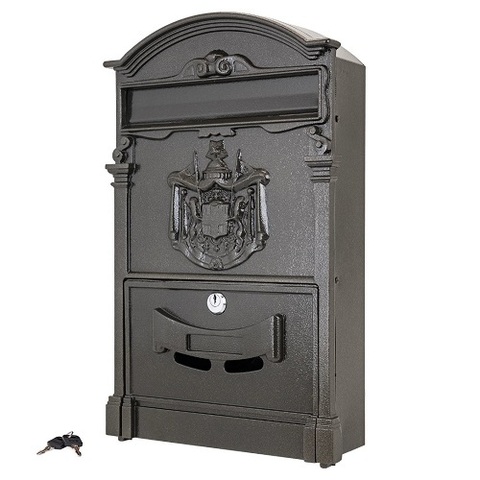 Ящик почтовый АЛЛЮР №4010 бронза