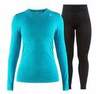 Craft Fuseknit Comfort комплект термобелья женский blue-black - 1