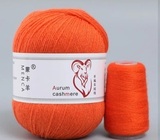 Пряжа Aurum Cashmere 941 ярко-оранжевый