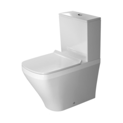 Duravit DuraStyle 2155090000 Унитаз моноблок пристенный 370х630 мм, с креплением,слив универсальный, цвет белый фото