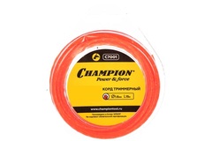 ЗИП Корд триммер (леска) 1,6мм, 15м Champion витой квадрат