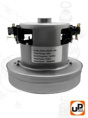 Двигатель электрический UNITED PARTS для пылесоса d135мм, высота 121мм, 1600Вт, 30000 об/мин. (90-1399)