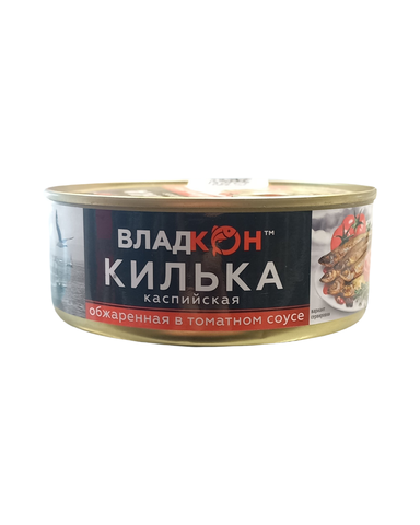 Килька каспийская обжареннаяя в том. соусе жб 240гр