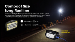 Фонарь налобный Nitecore NU30 500 lm
