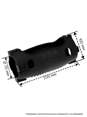 Силиконовый чехол JBL Charge 6 (Черный)