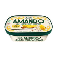 Мороженое ванильное Манго Amando, 400 г