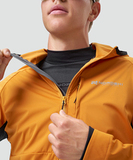 Тренировочная куртка с капюшоном Nordski PRO TOUR HOOD Bronze/Black мужская