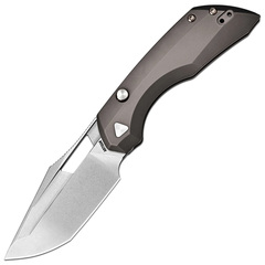 Фото Складной нож Artisan Cutlery Mousebird, сталь S35VN, рукоять титан, бронзовый