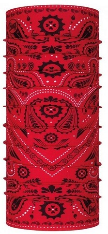 Картинка бандана-труба Buff original Cashmere Red - 6