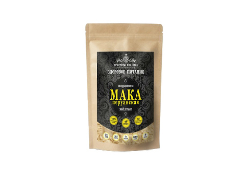 Мака перуанская желтая порошок, 100г