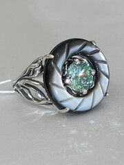 Лавр (кольцо из серебра)