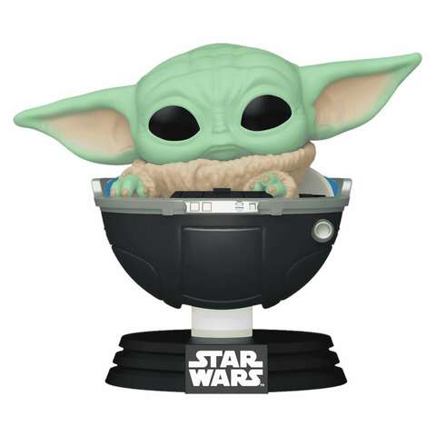 Funko POP! Star Wars Mandalorian: Grogu w/Prama (664)