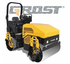 Виброкаток GROST VR3100K тандемный дорожный - [2765 кг / Yanmar 3TNV88]