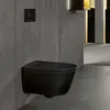 Villeroy&Boch ViClean V0E100S0 Унитаз подвесной безободковый, сиденье с функцией биде в комплекте