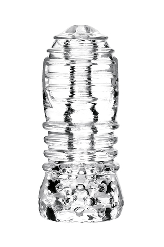 Мастурбатор нереалистичный Lingam by TOYFA Savitri, TPE, прозрачный, 14 см
