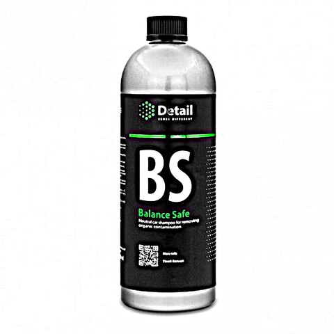 DETAIL BS "Balance Safe" Нейтральный бесконтактный шампунь 1 л