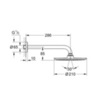 GROHE Rainshower Cosmopolitan 26062000 Душ верхний с кронштейном