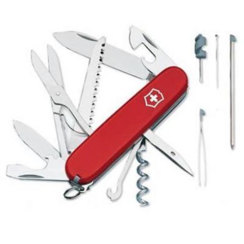 Нож складной Victorinox Huntsman Plus, 91 mm, Red (1.3715)