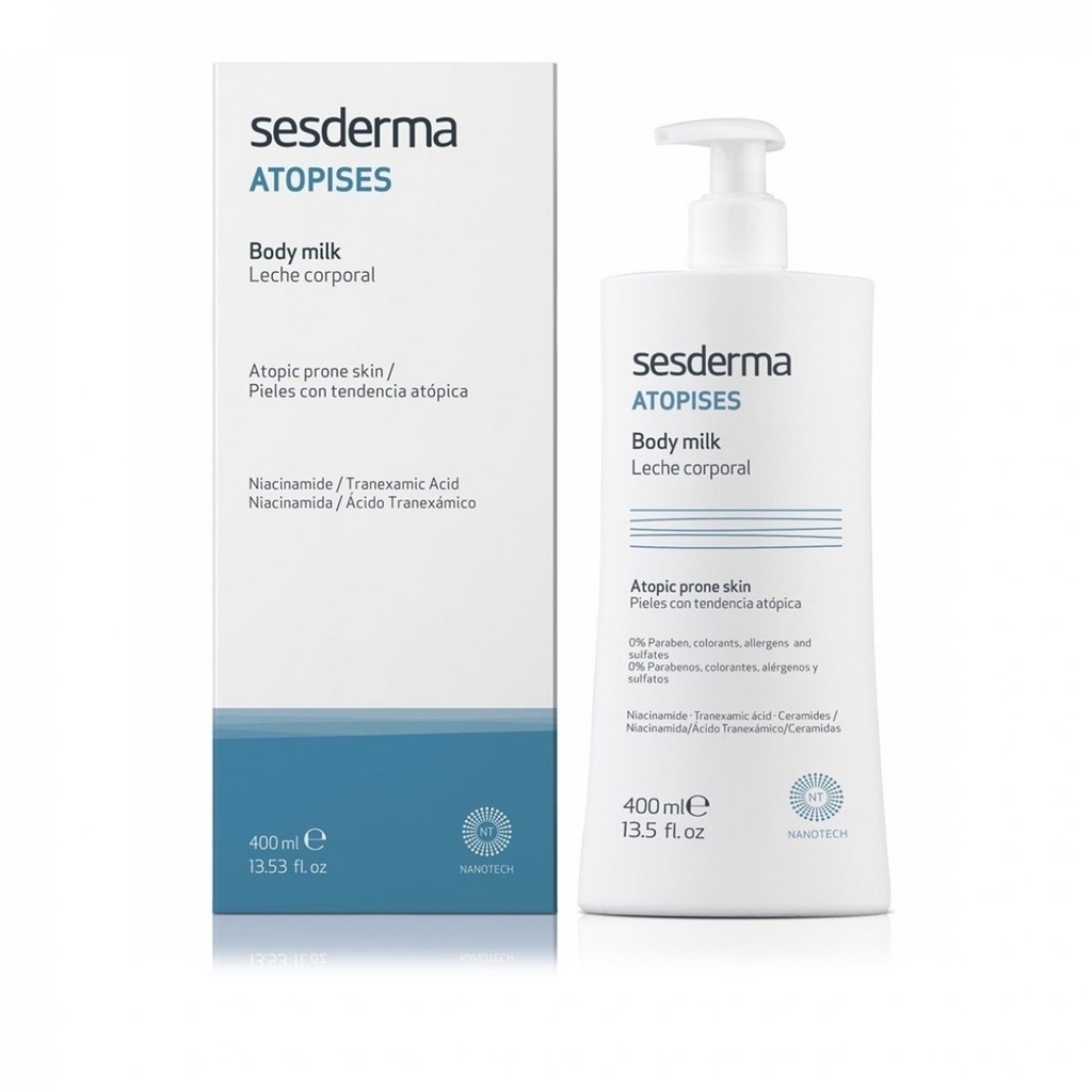 Молочко для тела SESDERMA ATOPISES Moisturising Body Milk 400 мл