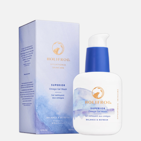 ДЕФЕКТ УПАКОВКИ: HOLIFROG Superior Omega Gel Wash Очищающий гель с омега-комплексом и пробиотиками, 150 мл