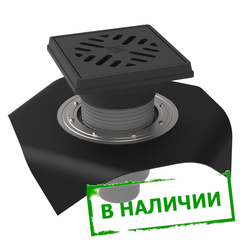 ТП-616.1H Трап дворовый регулируемый с вертикальным выпуском с подрамником