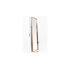 Зеркало Curve Rectangular Copper 200x70 см