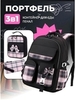 Картинка рюкзак школьный Skully 3291 Black - 1