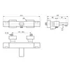 Ideal Standard Ceratherm C100 A7538AA Настенный термостатический смеситель для ванны/душа